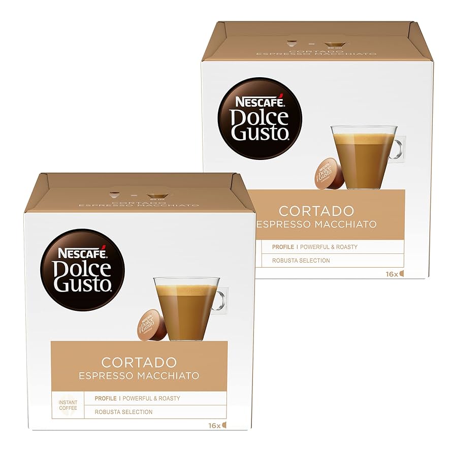 Amazon.com: Nescafé Dolce Gusto Cortado Espresso Macchiato